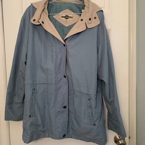 Thrifted Long Blue Coat